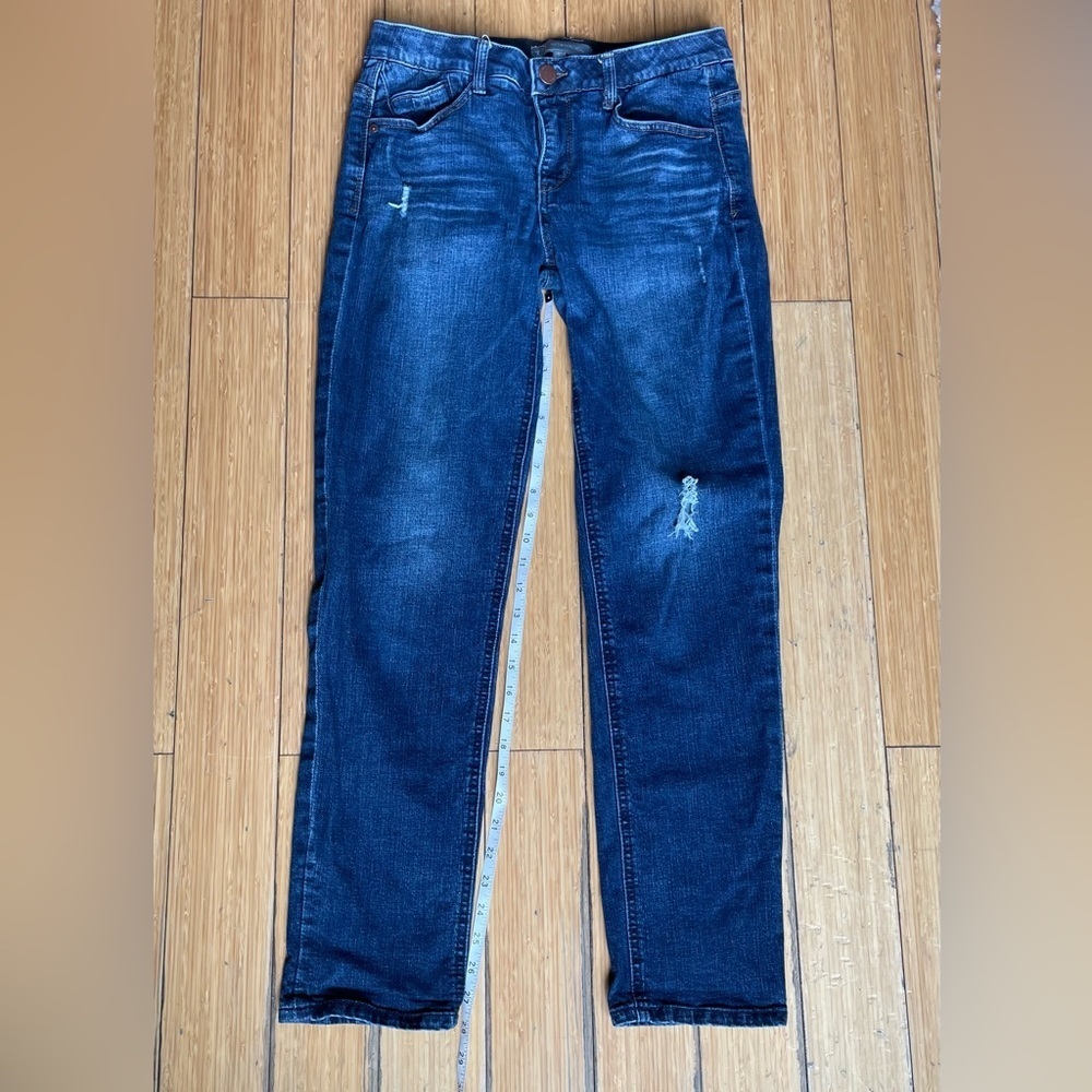 Wit & Wisdom Denim Blue Straight Leg Jeans